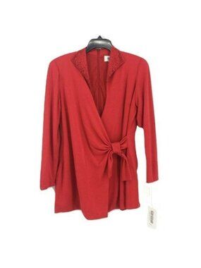 Vintage Designer Geri Gerard Wrap Blazer Evening Jacket Sz 8 New (NOS)
